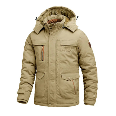 Pietro | Elegante felpa invernale impermeabile con cappuccio