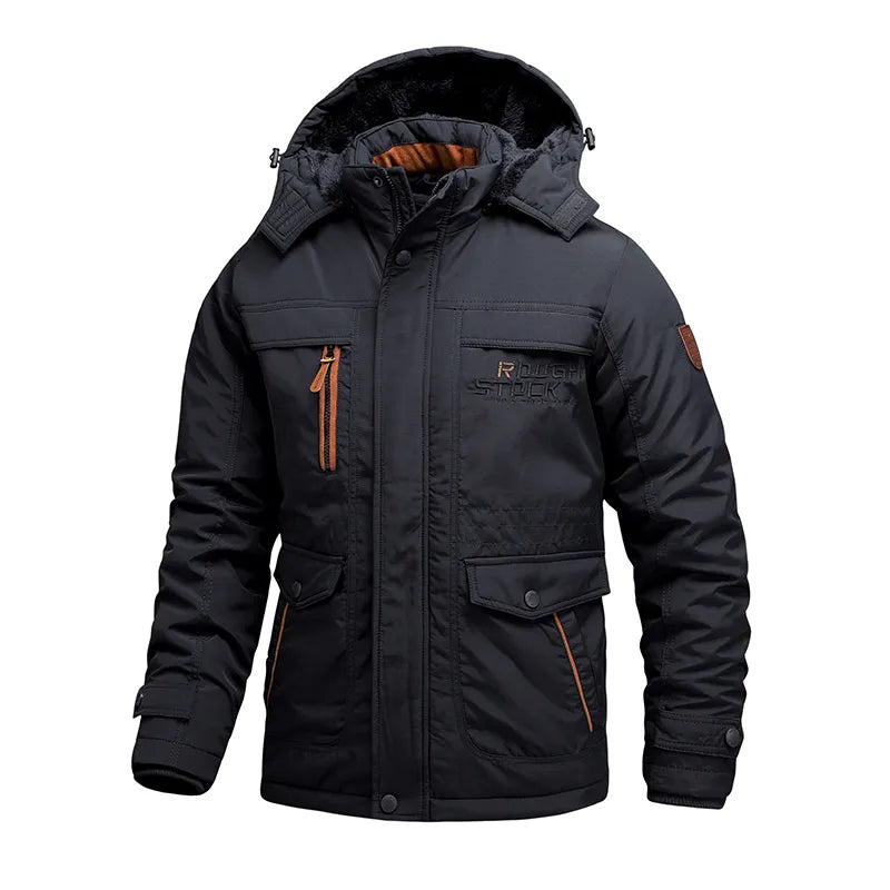 Pietro | Elegante felpa invernale impermeabile con cappuccio