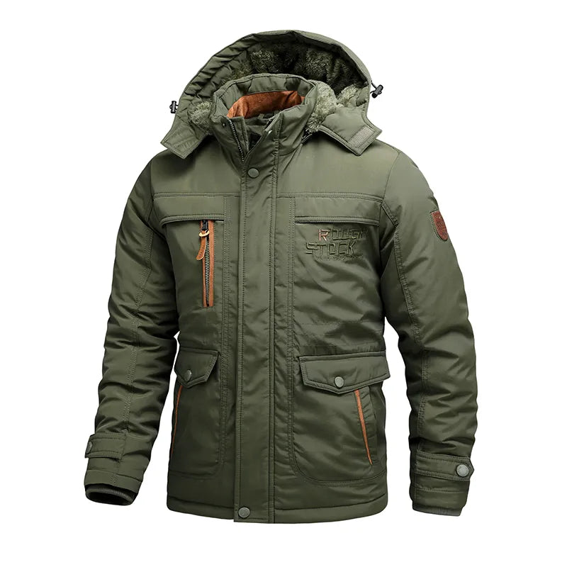 Pietro | Elegante felpa invernale impermeabile con cappuccio