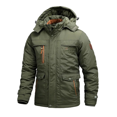 Pietro | Elegante felpa invernale impermeabile con cappuccio