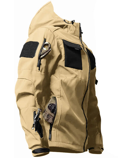 Tobias | Giacca softshell idrorepellente con cappuccio