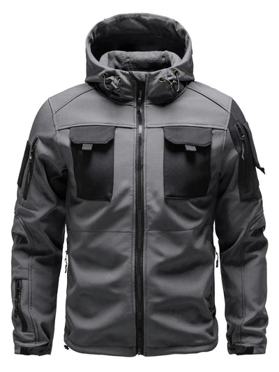 Tobias | Giacca softshell idrorepellente con cappuccio