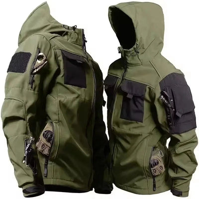 Torsten | Giacca softshell con cappuccio