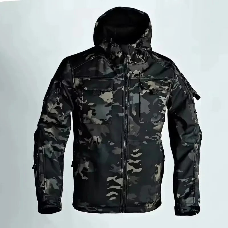 Torsten | Giacca softshell con cappuccio