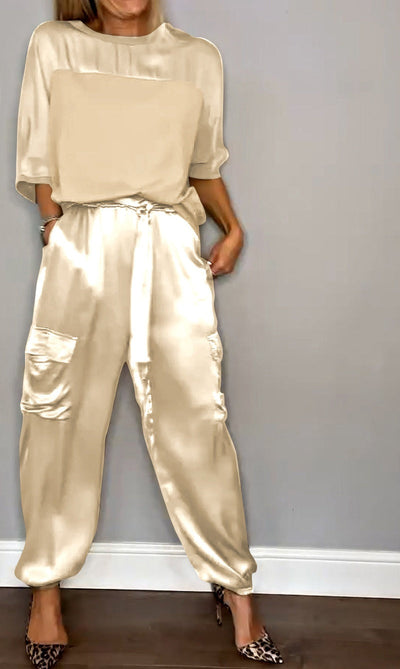 Beatrice | Elegante set in raso