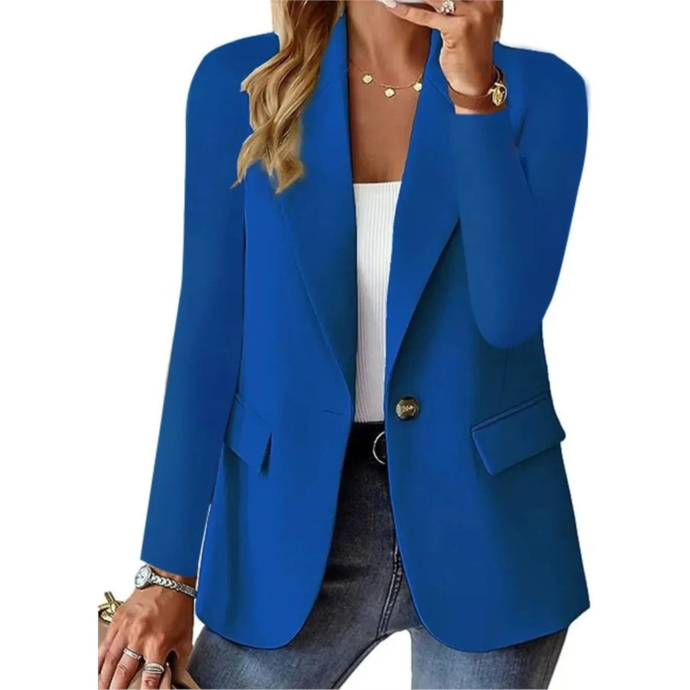 Trisha | Blazer élégant à manches longues