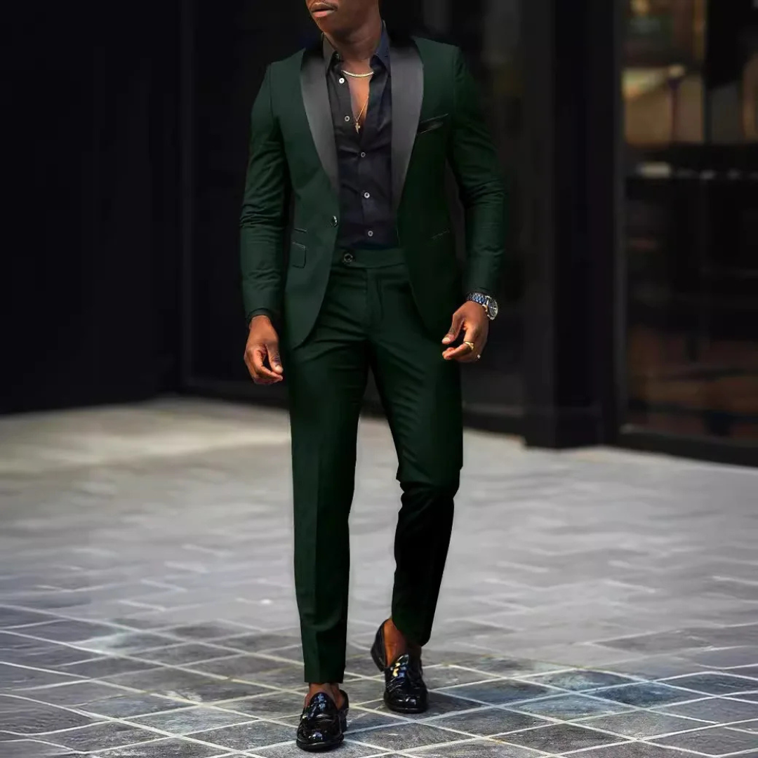 Slim Fit Elegante | Abito Uomo Coordinato per Eventi Formali 1