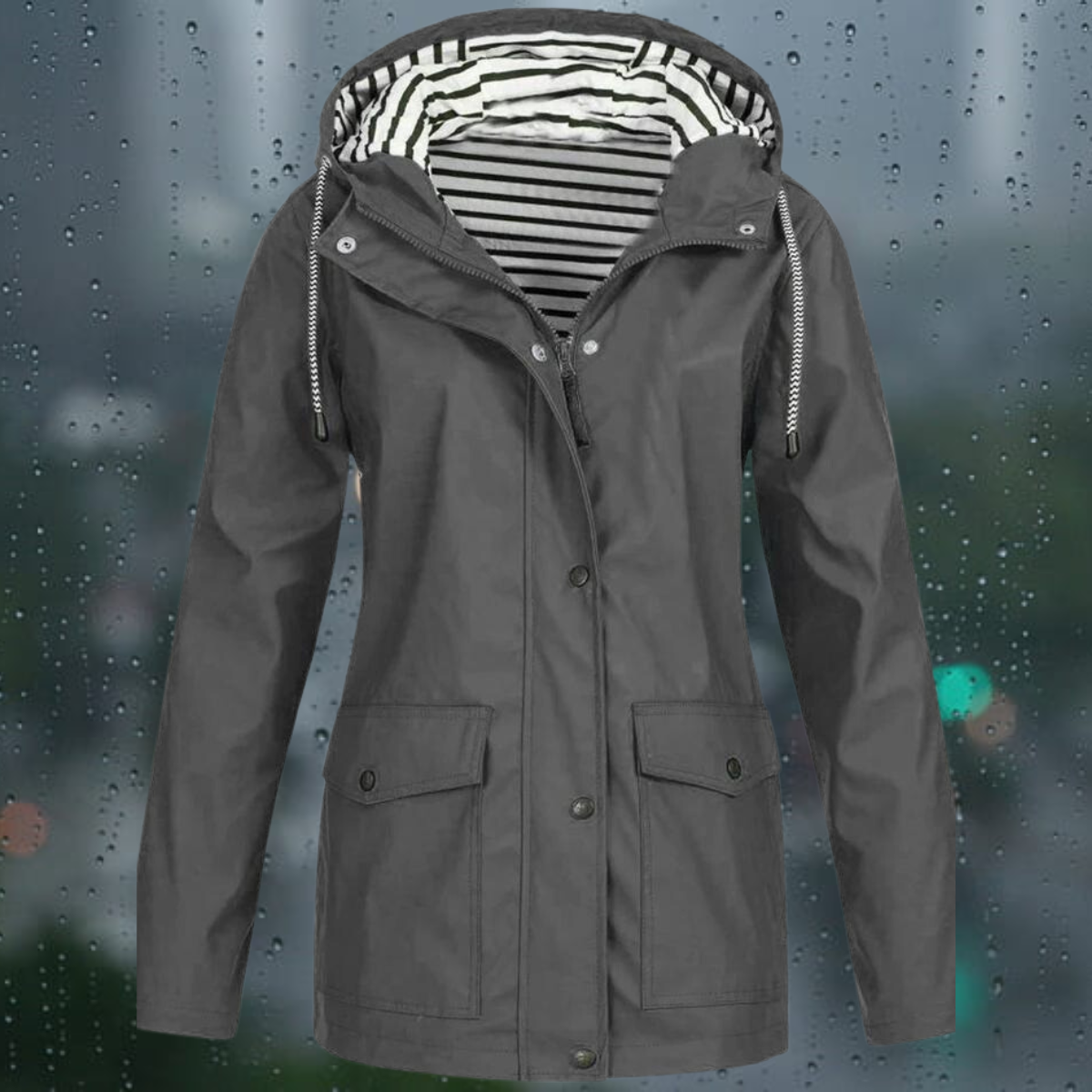 Angelica | Trench casual a manica lunga