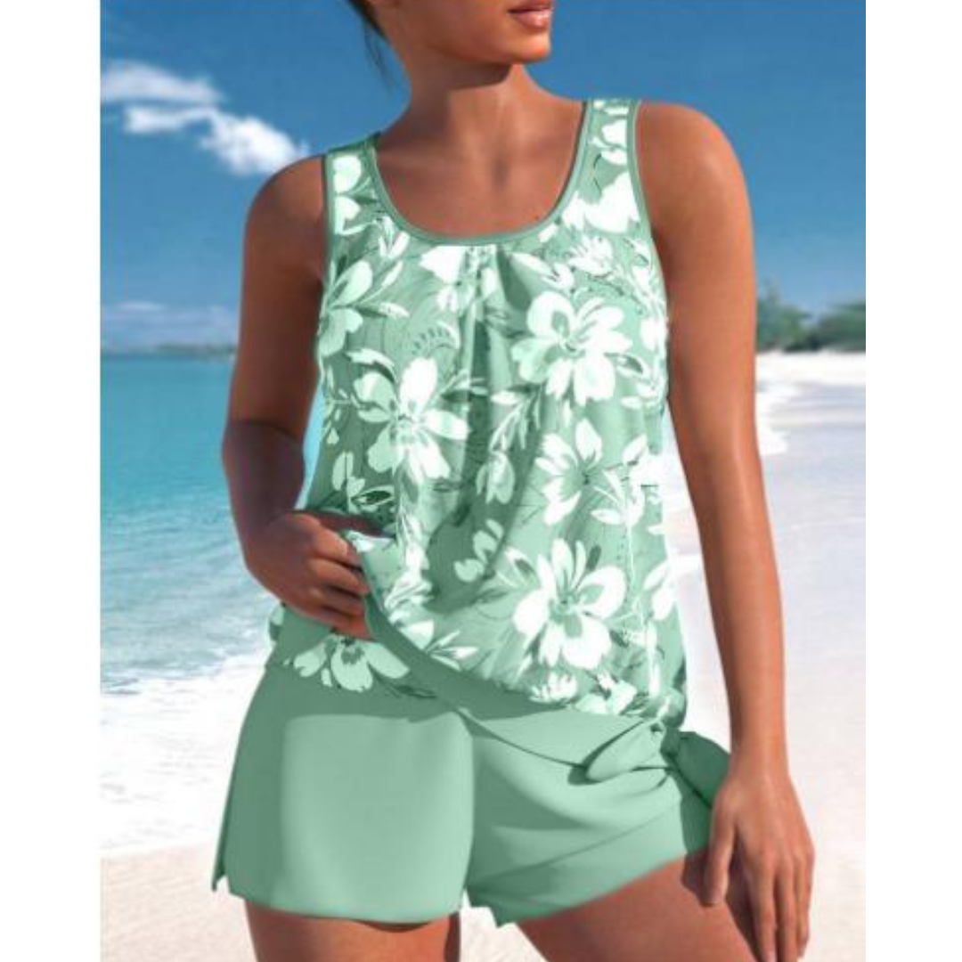 Tropicale Tankini Donna | Set di Due Parti Estivo Chic 3