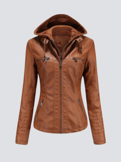 Ernesta | Confortevole giacca di pelle