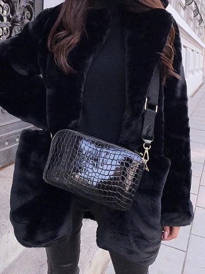 Vanessa | Cappotto elegante in orsetto