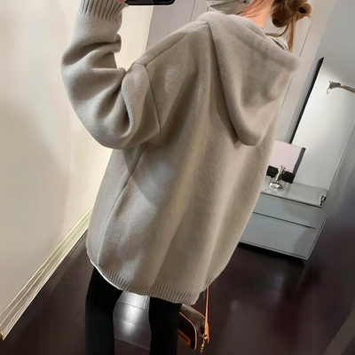 Vanessa | Felpa oversize con cappuccio