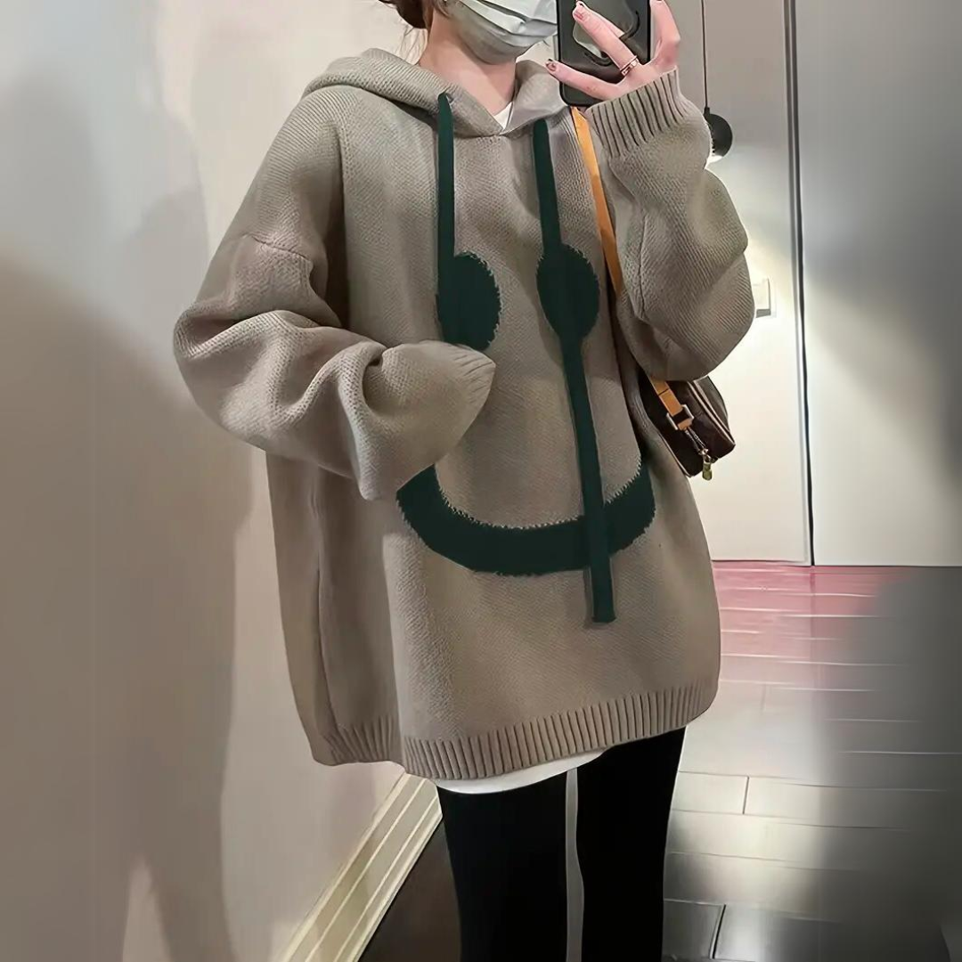 Vanessa | Felpa oversize con cappuccio