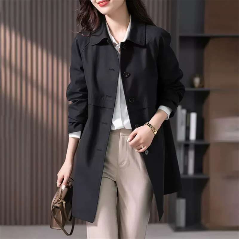 Vanessa | Trench impermeabile classico