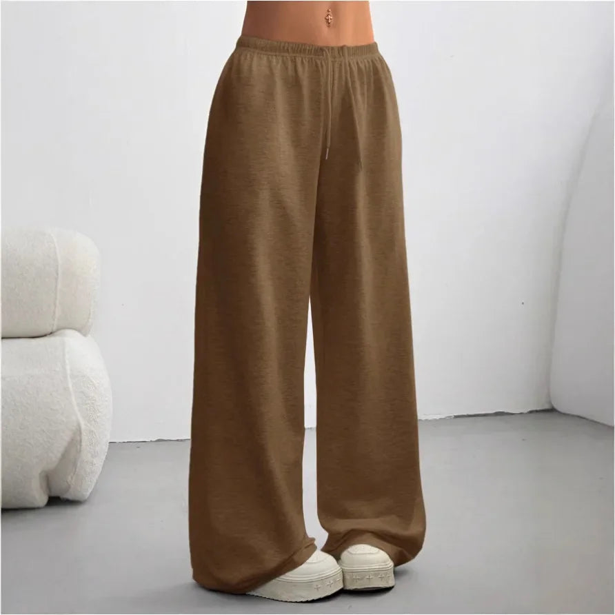 Chiara | Einfarbige Freizeithose aus Joggingstoff