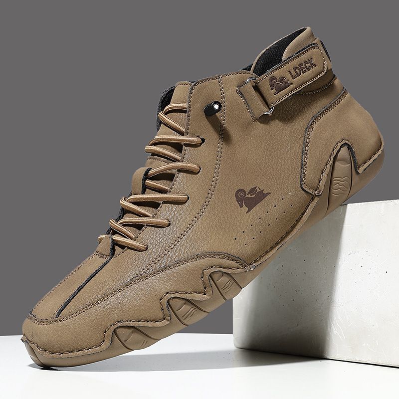 Lorenzo | Scarpa a piedi nudi comoda in pelle