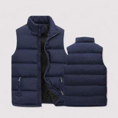 Wilhelm | Gilet elegante con collo alto