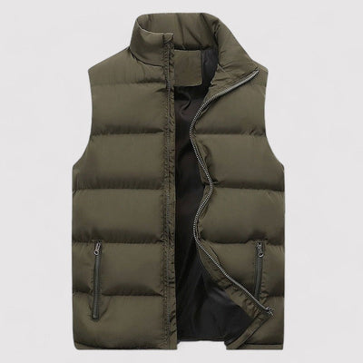 Wilhelm | Gilet elegante con collo alto
