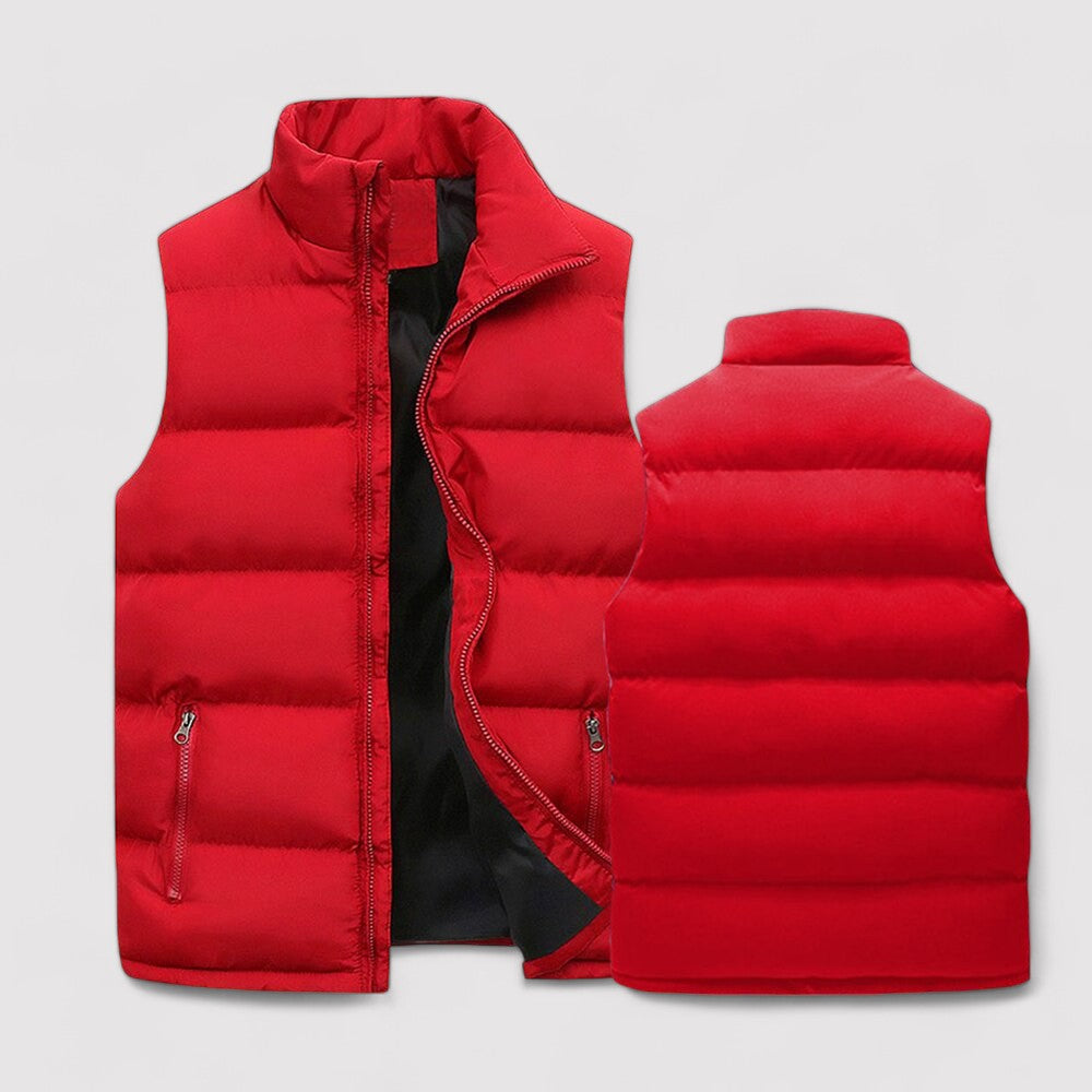 Wilhelm | Gilet elegante con collo alto
