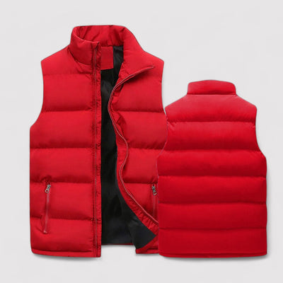 Wilhelm | Gilet elegante con collo alto