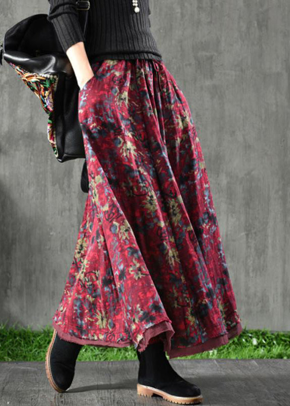 Gianna | Gonna primaverile con stampa floreale