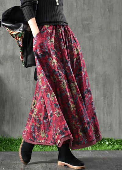 Gianna | Gonna primaverile con stampa floreale