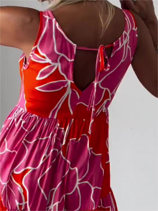 Camila | Abito elegante con stampa floreale