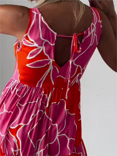 Camila | Abito elegante con stampa floreale
