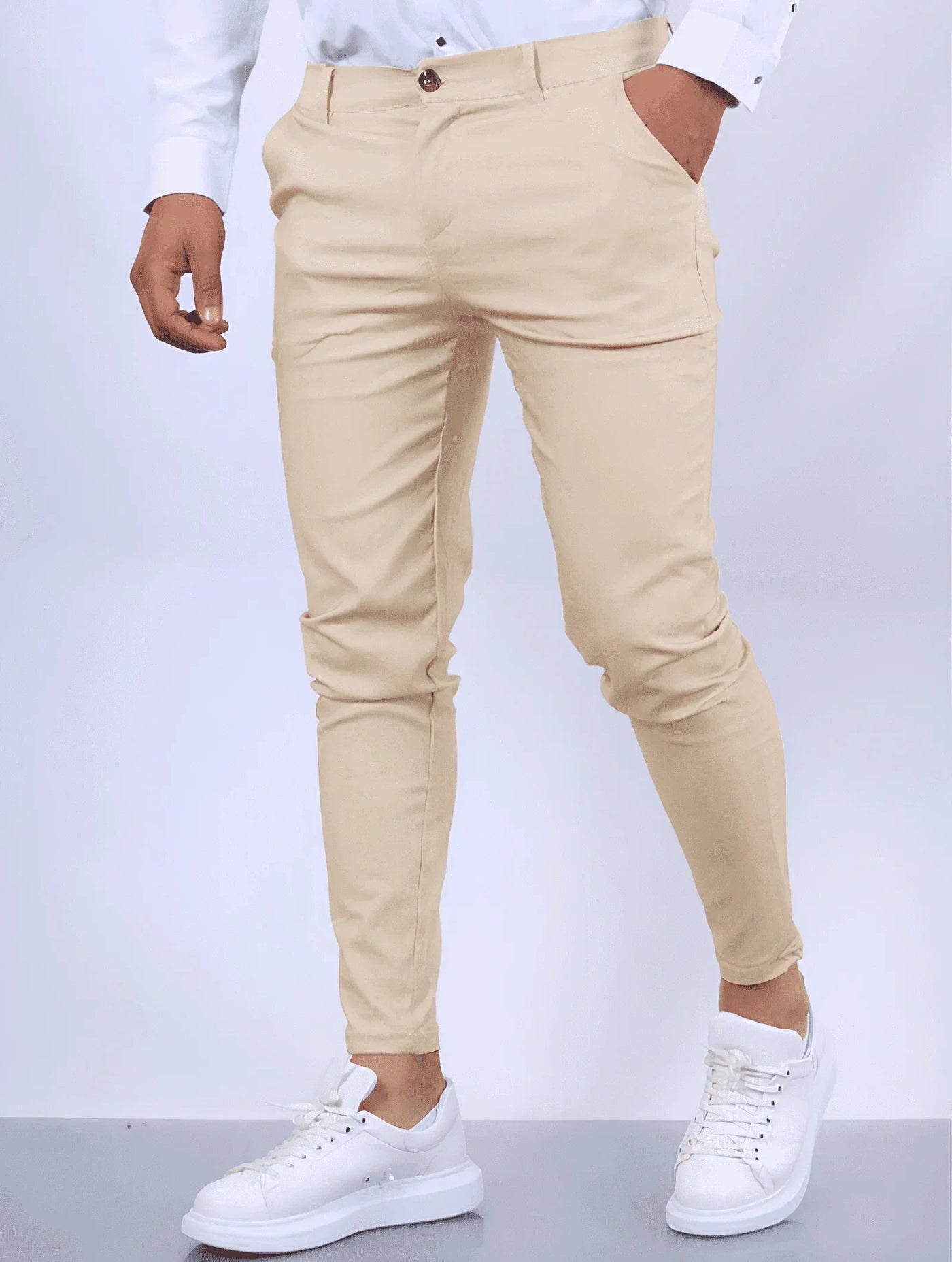 Zachary | Pantaloni allungati in forma slim