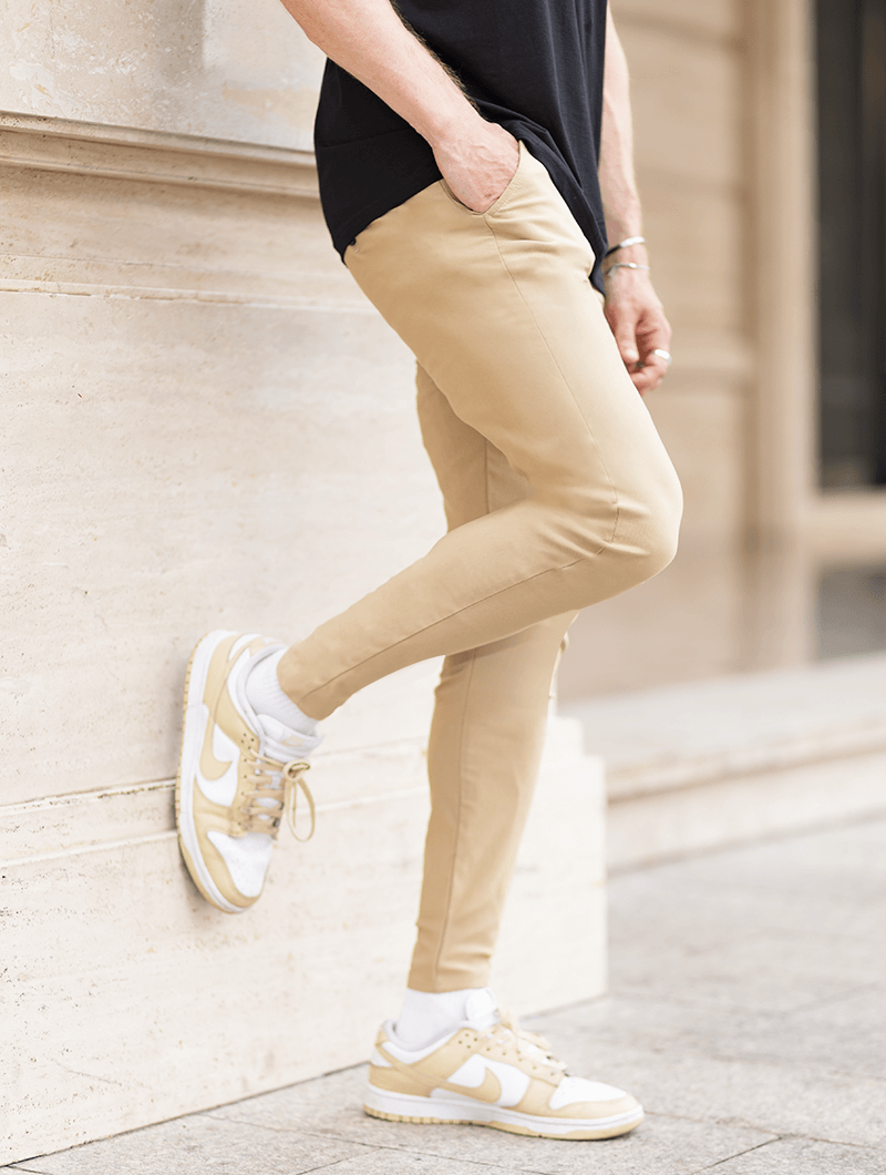 Zachary | Pantaloni allungati in forma slim