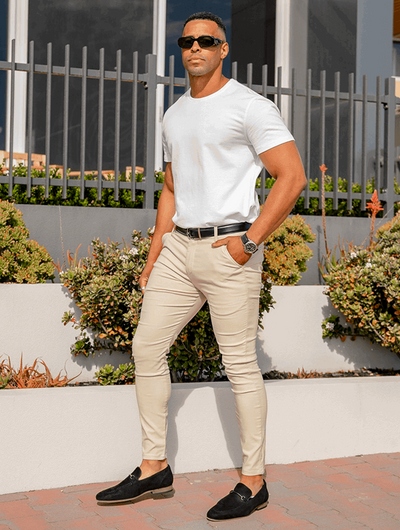 Zachary | Pantaloni allungati in forma slim