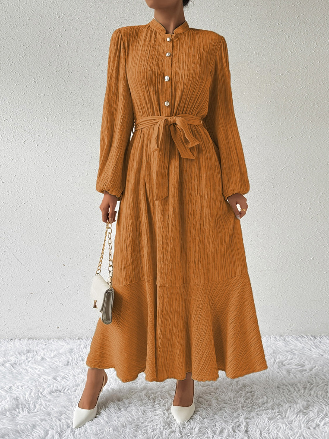 Daniela | Abito elegante a maniche lunghe