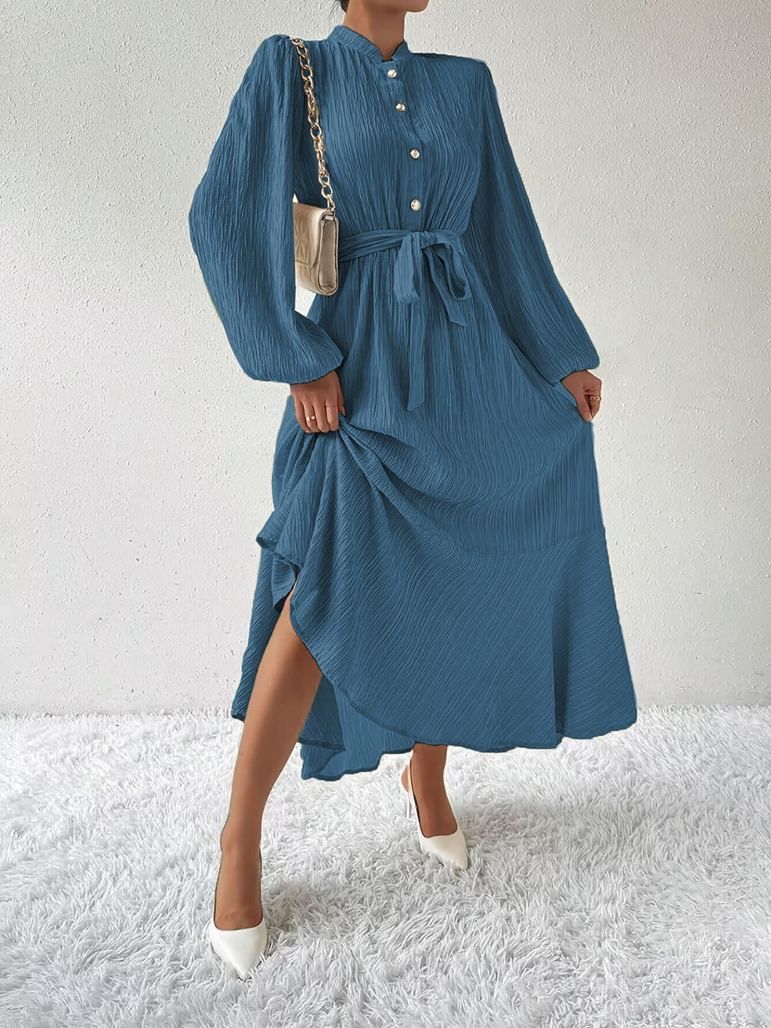 Daniela | Abito elegante a maniche lunghe