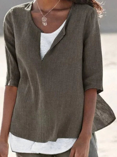 Blusa Estiva | Camicetta Donna Casual Elegante e Versatile 1