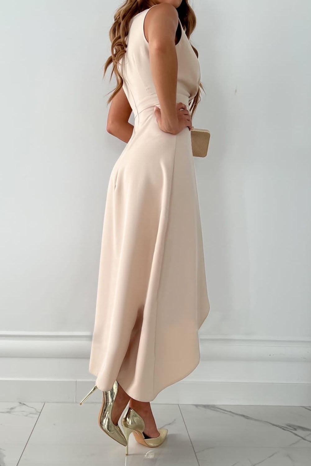 Olivia | Abito Midi Elegante Cerimonia Avvolgente 2