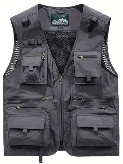Massimo | Gilet con tasche con zip