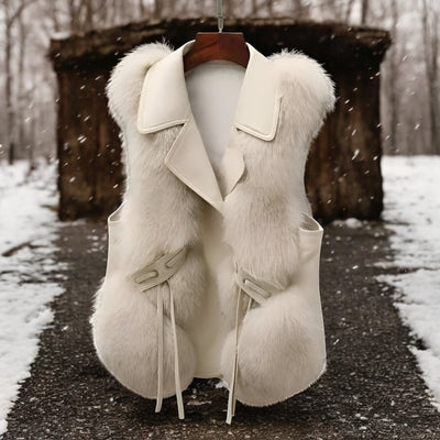 Freja | Gilet in pelliccia artica