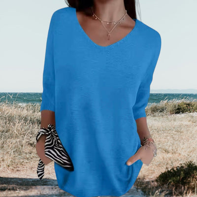 Variant image for Gerda Top Estivo Donna – Leggero e Traspirante, Scollo a V-36