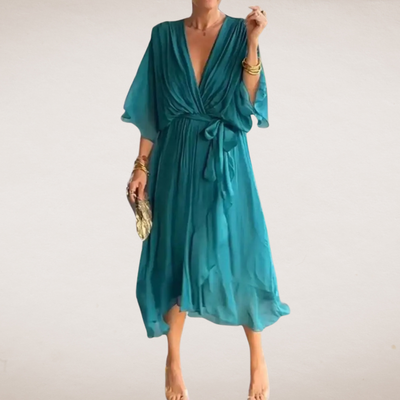 Bodil | Elegante Abito con Cintura