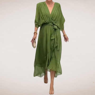 Bodil | Elegante Abito con Cintura