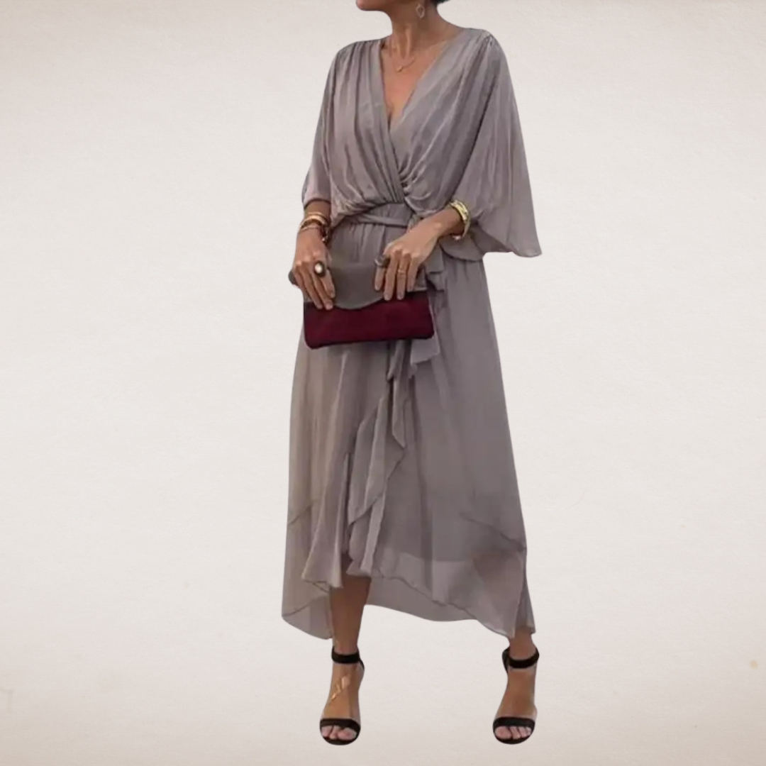 Bodil | Elegante Abito con Cintura