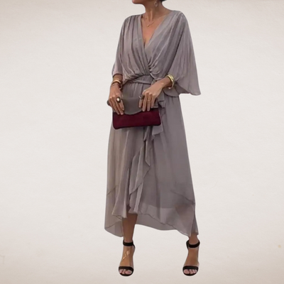 Bodil | Elegante Abito con Cintura