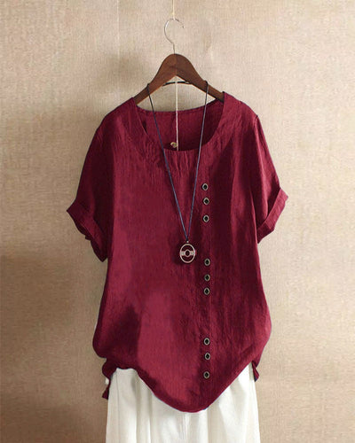 Variant image for Camicetta Kelly Elegante Donna - Maniche Corte, Design Colorato e Comfort-57