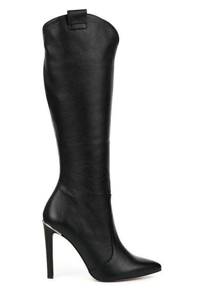 Teofila | Stivali eleganti in pelle