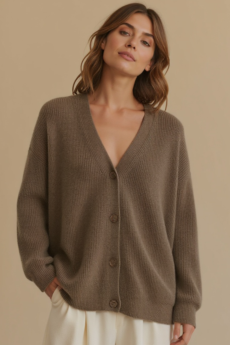 Allicea | Maglione elegante con bottoni