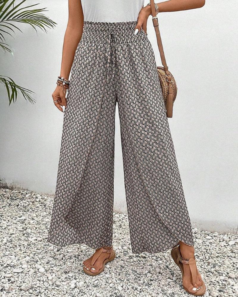 Azzurra | Pantaloni palazzo chic