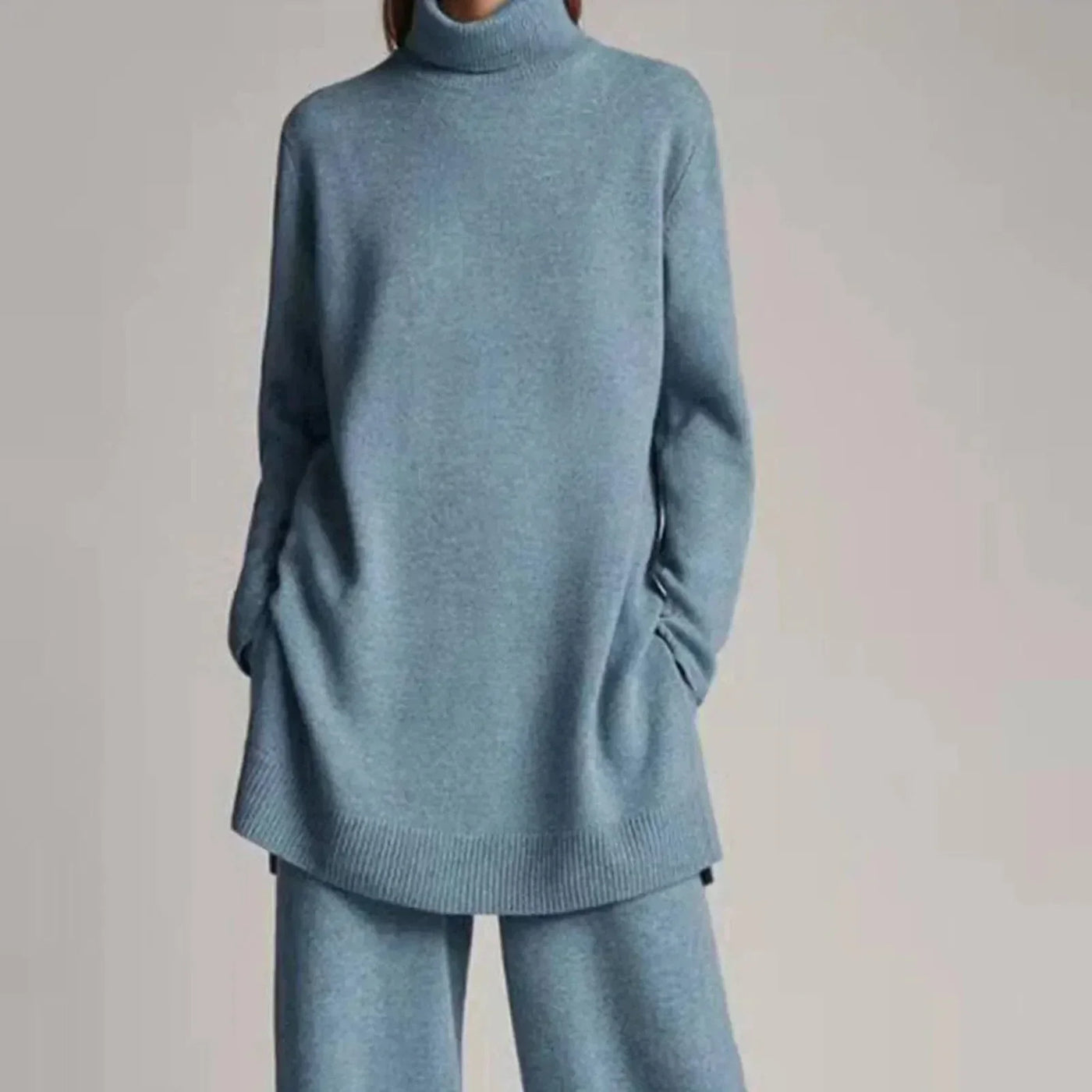 Delia | Tailleur con comodo dolcevita