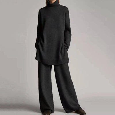 Delia | Tailleur con comodo dolcevita