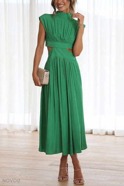 Variant image for Lorna Abito Midi Elegante - Tessuto Elastico, Comfortevole e Versatile-5