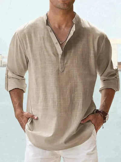 Rio | Camicia di Lino Uomo Casual e Traspirante-3
